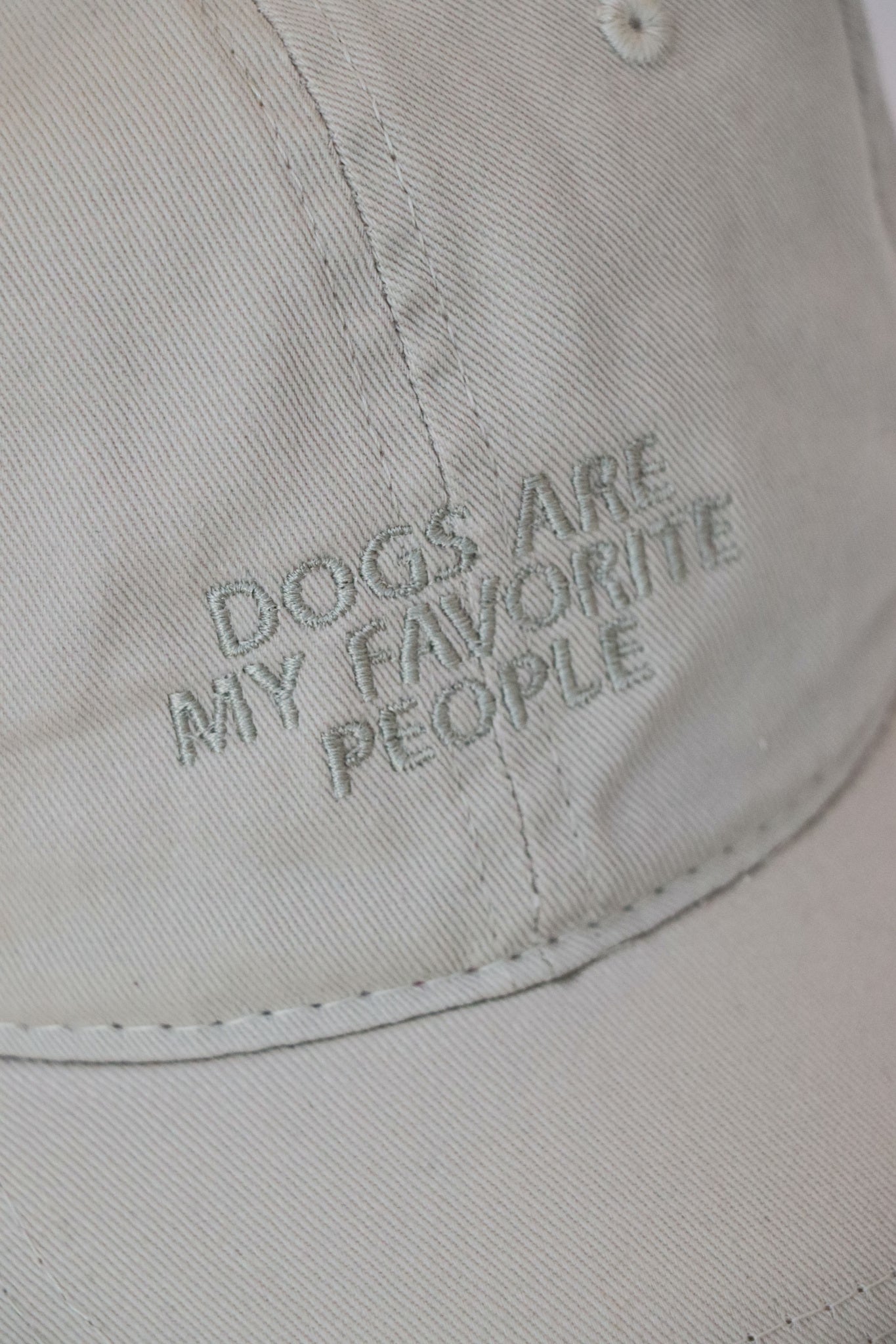 "Dogs Are My Favorite People" Hat